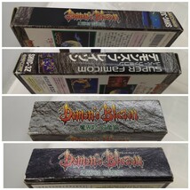 【箱説付き◆SFC デモンズ・ブレイゾン 魔界村 紋章編 保護クリアケース付き 他にも出品中、※匿名・同梱可 】スーパーファミコン/P_画像7