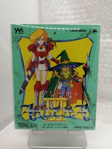 【箱説付き・良品◆GB アレサ3 ARETHAⅢ 保護クリアケース付き 他にも出品中、※匿名・同梱可 】ゲームボーイ /U3 