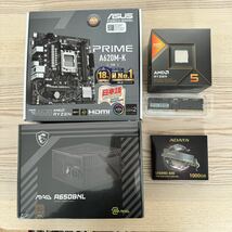 【新品】Ryzen5 8600g 内蔵グラフィック Radeon 760M DDR5 16GB メモリ　asus A620m SSD 1TB 検索用 5600g 5700g AI game_画像3