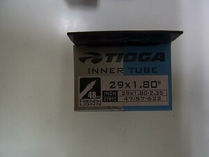 TIOGA 29x1.80/2.35 仏式チューブ　バルブ長48mm　TIT12100