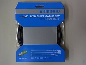 シマノ (SHIMANO) MTBオプティスリックシフトケーブルセット ブラック Y60198090