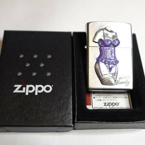 ZIPPO ジッポーライター セクシー ランジェリー ビューティー SEXY BEAUTY 1997年製 未使用品の画像2
