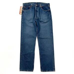 デッドストック 90s Levi's リーバイス 501 デニムパンツ ジーンズ アメリカ製 ビンテージ usa old 34×30 nos dead stock 505 517 米国製 の画像3