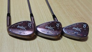 ★Titleist タイトリスト VOKEY SM４ ダンシングボーケイ カッパーブラウン ウェッジ 52.56.60.度 ダイナミックゴールド WEDGEフレックス★