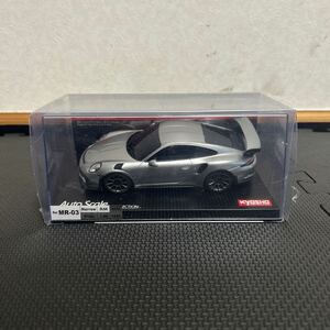 京商　オートスケール コレクション　ミニッツ MINI-Z ポルシェ911 GT3 RSシルバーメタリック 未使用品 超レア品