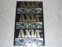 ◆VHS ビデオテープ(AXIA・TDK・maxell・SONY)まとめて7本(SVHS含む)　未使用_画像2