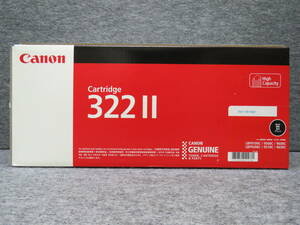 ●(73)キャノン 322II 純正トナー CRG-322IIBLK ブラック 「対応機種：LBP9100C/9500C/9600C/LBP9200C/9510C/9650C」【未使用品】