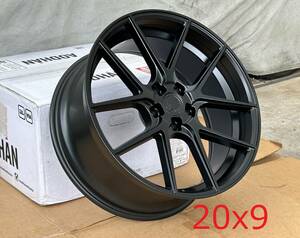 新品！Aodhan AFF3 20x9+30 5穴 PCD120 Matte Black フローフォーミング製法 コンケーブ 逆ソリ Concave USDM