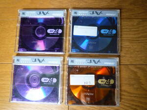 #MD disk Victor used P in the case 4 sheets set 