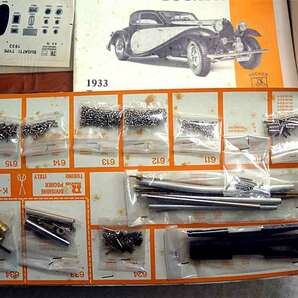 「POCHER 1/8 Scale Model Car Kit BUGATTI TYPE T 1933」の画像7