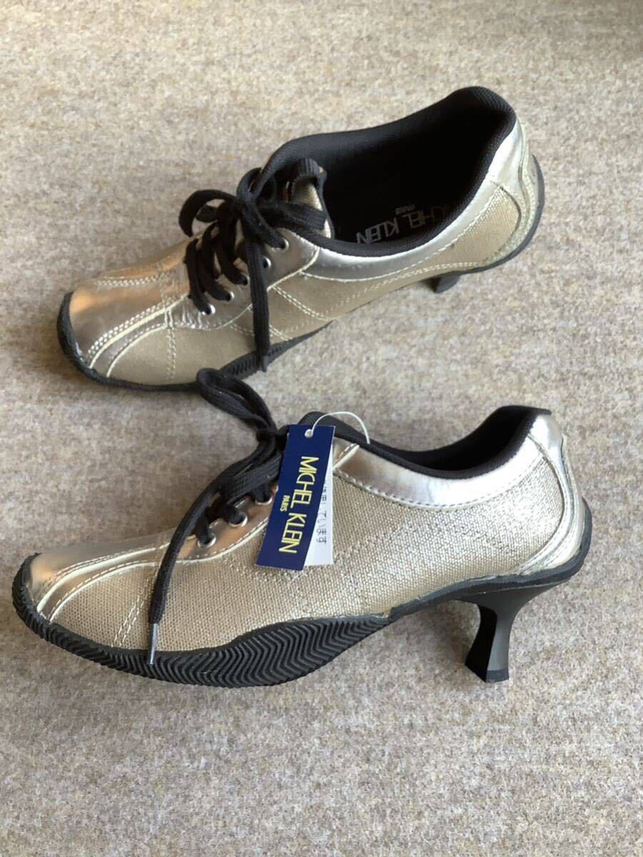 新品未使用MICHEL KLEIN ミッシェルクラン　　　スニーカーパンプス23
