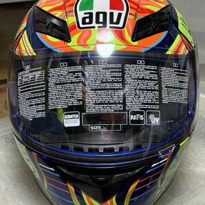 中古 AGV K3 5 CONTINENTSサイズXL バレンティーノ ロッシ レプリカの画像2