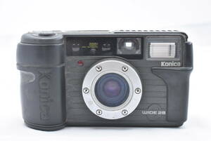 【通電不良】Konica コニカ 現場監督 WIDE28 コンパクトフィルムカメラ (t7267)