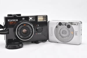 Canon キャノン IXY 310 ★Konica コニカ EFJ Auto date フィルムカメラセット (t5852)