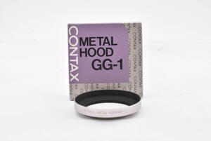 ★元箱付★ CONTAX コンタックス METAL HOOD GG-1 S/Nなし フード (t6176)