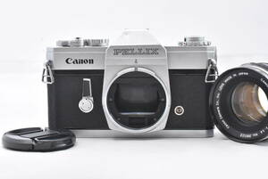Canon キャノン PELLIX 一眼フィルム ★ CANON LENS FL 50mm F1.4 レンズ (t7558)