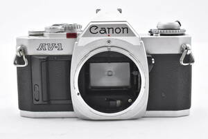 【動作不良】Canon キャノン AV-1 シルバー 一眼フィルムカメラ ボディ(t6975)