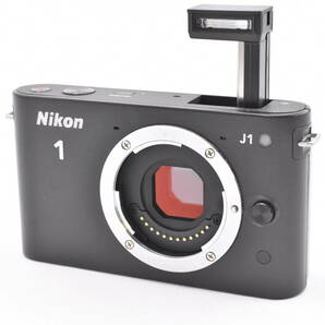 NIKON ニコン 1 J1 ミラーレス一眼カメラ ボディ ブラック (t5776)の画像9