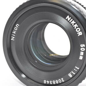 NIKON ニコン Ai-S NIKKOR 50mm F1.8 マニュアルレンズ (t7250)の画像7