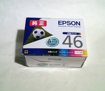 EPSON純正インクカートリッジ　ＩＣ４ＣＬ４６　４色パック　未開封未使用（送料２５０円）　_画像2