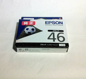 EPSON 純正インクカートリッジ（黒）ＩＣＢＫ４６　１個　未開封未使用　（送料１４０円）