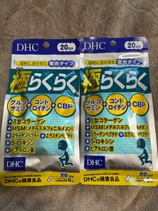 【新品】DHC極らくらく20日分×2袋