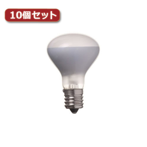 YAZAWA ミニレフ球 R45 E17 40W 2個パック10個セット R4517402PX10 /l