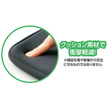 【10個セット】 ARTEC PCタブレット用クッションケース L ネイビー ATC91735X10 /l_画像5