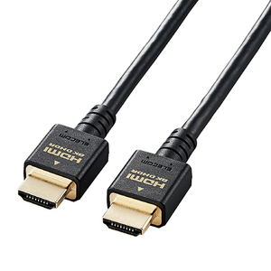 エレコム HDMI ケーブル HDMI2.1 ウルトラハイスピード 8K4K対応 3m ブラック CAC-HD21E30BK /l