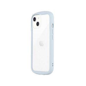 LEPLUS NEXT iPhone 14/13 耐衝撃ハイブリッドケース Cleary ライトブルー LN-IM22PLCLBL /l