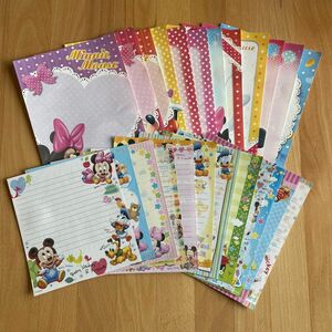 レターセット　便箋　手紙　文通　ディズニー　ベイビーミッキー　ミッキーフレンズ　Disney 可愛い　かわいい　キャラクター