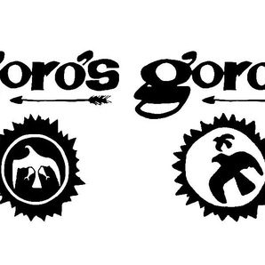 ◇送料無料◇goro's ハイクオリティ 2枚組 防水ステッカー【全16カラー】ゴローズ goros【No.009】の画像1