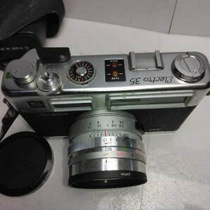 L837新23 現状品 YASHICA レンジファインダーカメラ Electro35GS ヤシカ フィルムカメラ クラシックカメラ 1:1.7 f=45mm 4/1の画像3
