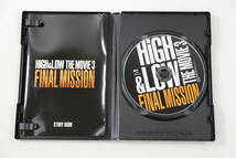 管041239/中古/DVD/HiGH & LOW THE MOVIE 3~FINAL MISSION~/盤面キズ・ダコン有り　_画像4