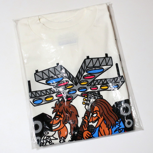 新品未使用 ツアーTシャツ (イラスト) B'z JAP THE RIPPER 1993 XLサイズ Ｔシャツ ジャップ・ザ・リッパー 初期 公式ツアーグッズ