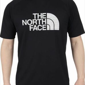 新品未使用 THE NORTH FACE ノースフェイス ショートスリーブ GTD ロゴ クルー 黒 Lサイズ NT12376