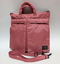 ★美品★ 2WAY PORTER NEXUSVII ネクサスセブン ポーター ヘルメットバッグ ミニ ショルダーバッグ _画像5