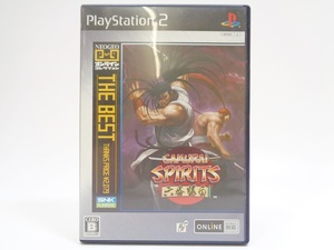 PS2 game soft NEOGEO online collection THE BEST Samurai Spirits six number contest SAMURAI SPIRITS Neo geo SNK grappling game .ge-