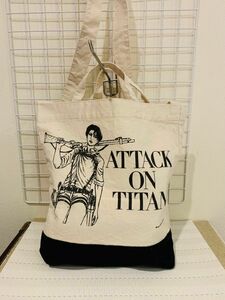 【未使用美品】BEAMS attack on titan 進撃の巨人　コラボトートバッグ