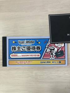 株主優待　ヴィレッジヴァンガード　12,000円分　1冊　2025年1月31日迄