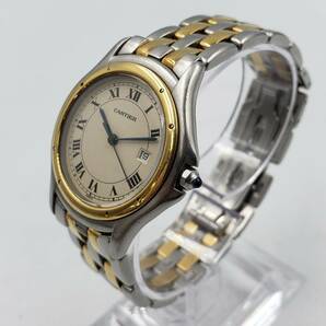 M6663(051)-570/SY80000 腕時計 Cartier カルティエ パンテール Cougar クーガ メンズ の画像4