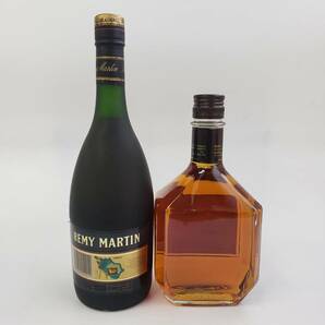 Ｍ26202(041)-522/IT3000【千葉県内のみ発送】酒 ２本まとめ REMY MARTIN V.S.O.P. レミーマルタン/110th ANNIVERSARY 明治生命の画像3