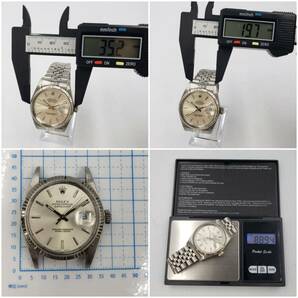 M19855(051)-552/TY300000 腕時計 ROLEX OYSTER PERPETUAL DATEJUST 16014 ロレックス デイトジャスト オイスター パーペチュアルの画像10