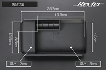 AZSH36W AZSH37W クラウンスポーツ センターコンソールボックストレイ マット2色付き 小物入れ コンソールトレイ コインホルダー_画像9