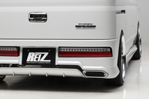 REIZ(ライツ) DA17W エブリィ ワゴン リアバンパースポイラー [未塗装/黒ゲルコート仕上げ] FRP製 受注生産品 フルバンパー_画像2