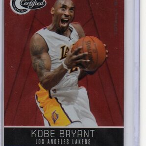 KOBE BRYANT コービーブライアント LAKERS レイカーズ PANINI 10-11 Totally Certified Red 499枚限定 パラレルの画像1