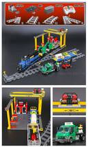 188b「送料無料」レゴブロック互換 貨物列車シリーズ LEPIN社 959ピース 子供 ブロック 男の子 女の子 創造力 脳の活性化 知育玩具 玩具_画像1