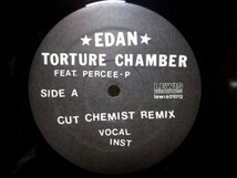 同盤2枚セット/UK ORIGINAL/EDAN FEAT. PERCEE P - TORTURE CHAMBER/CUT CHEMIST REMIX収録_画像7