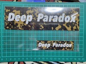 ディープパラドックス　ステッカー　Deep Paradox