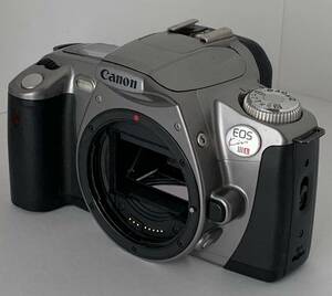 ☆良・動作品☆キヤノン CANON EOS KISS III L ボディ シャッター フラッシュ AF OK！フロント純正キャップ付